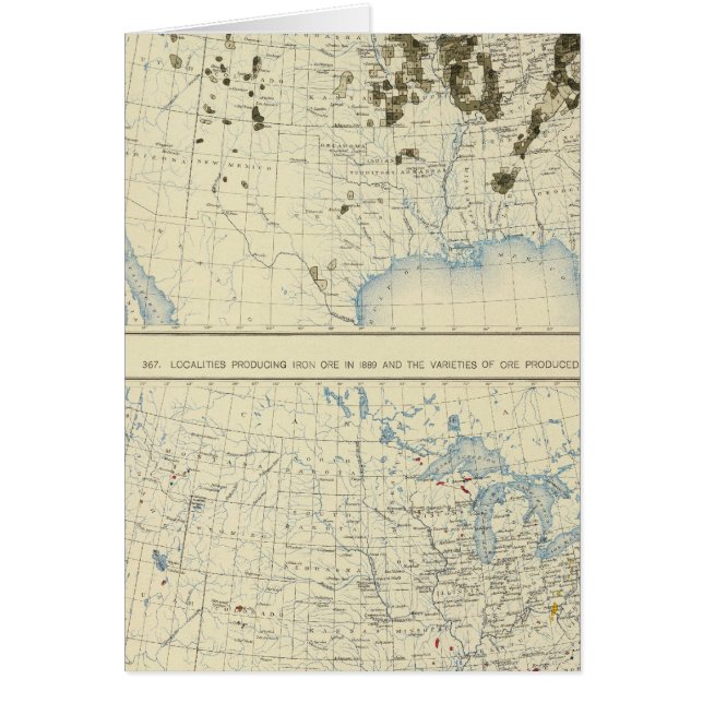 58 Kol 1890, järn 1889 Hälsningskort (Framsidan)