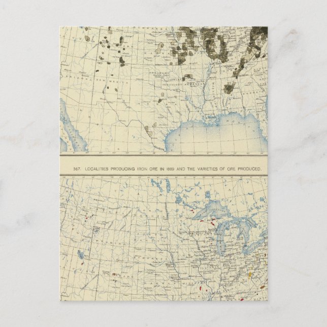 58 Kol 1890, järn 1889 Vykort (Framsida)