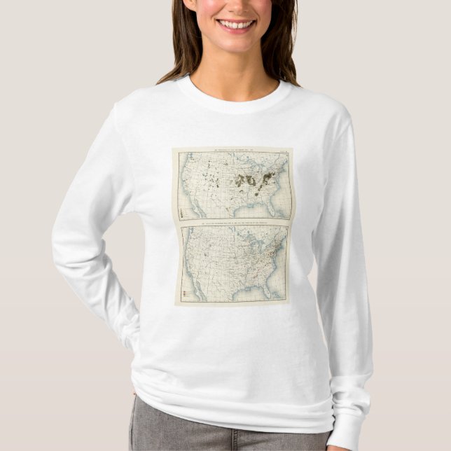 58 kol 1890, järnmalm 1889 t-shirt (Framsida)