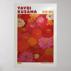 58Yayoi Kusama Affisch - Yayoi Kusama Inspirerad