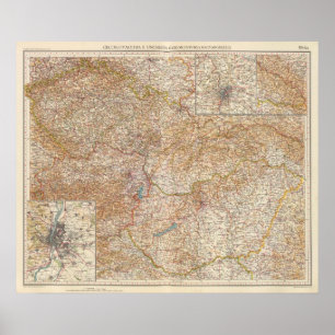 5960 Tjeckoslovakien, Ungern Poster