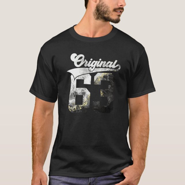 59 år Original 1963 College 59 Birthday T Shirt (Framsida)