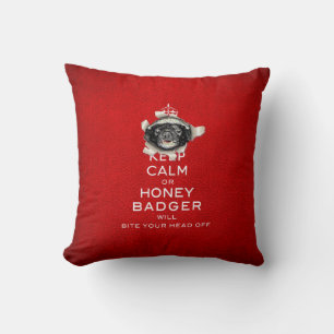 [59] Behållans Lugn eller Honey badger... Kudde