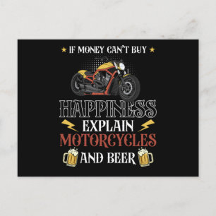 59.Biker om pengar inte kan köpa lyckosamma motore Meddelande Vykort