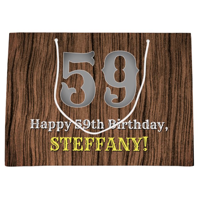 59:e födelsedagen: Land Western Inspired Titta, Na (Framsidan)