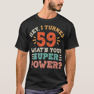 59:e födelsedagen t shirt