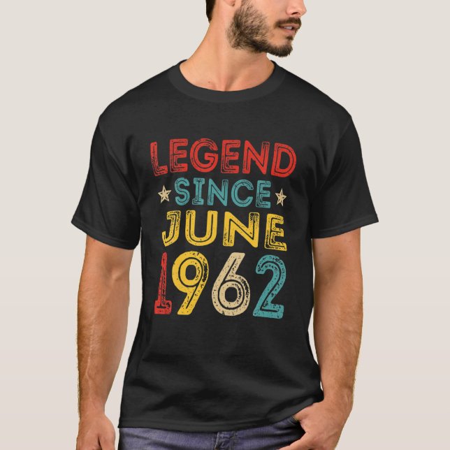 59:e födelsedagsförklaringen sedan juni 1962 Distr T Shirt (Framsida)