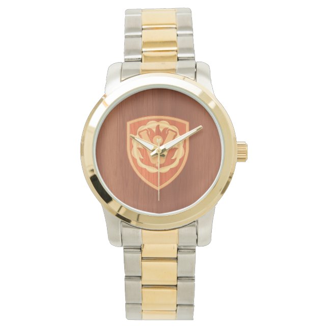 59:e ordnance Brigade Patch - träinläggsutseende i Armbandsur (Framsida)