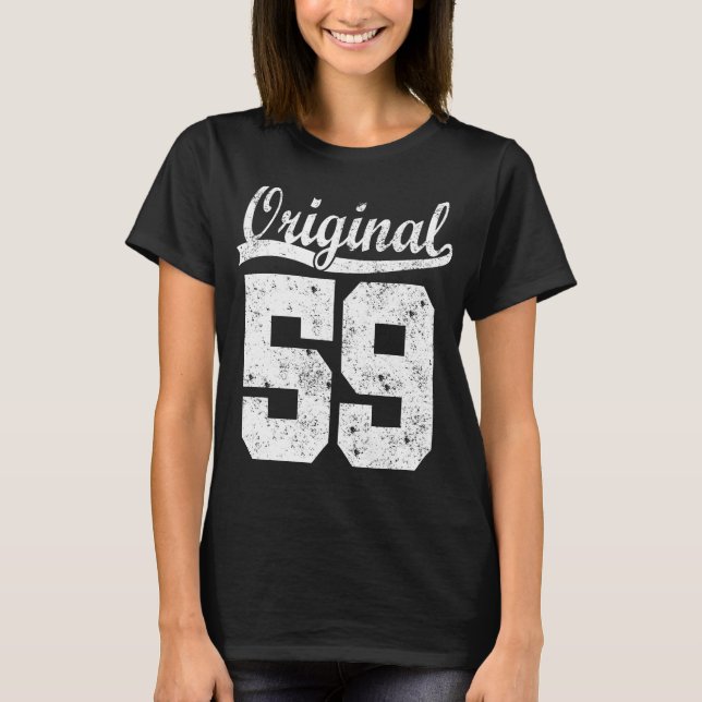 59 födda gåva t shirt (Framsida)