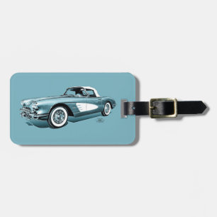59 Korvette Blue Background Bagagebricka