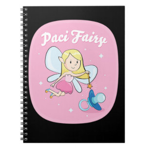 59.Nappar Fairy for Girls Cute Paci Fairy Gift I Anteckningsbok