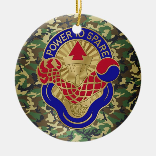 59th Ordnance Brigade Ceramic Ornament (Framsidan)