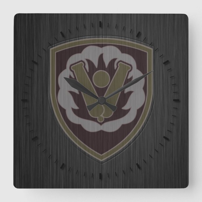 59th Ordnance Brigade patch Fyrkantig Klocka (Framsida)
