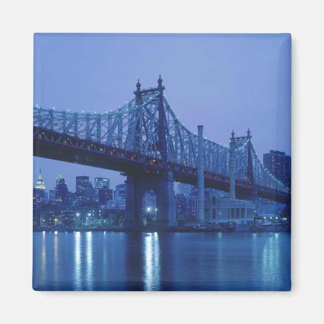 59th Street Bridge, New York, USA Magnet (Framsidan)