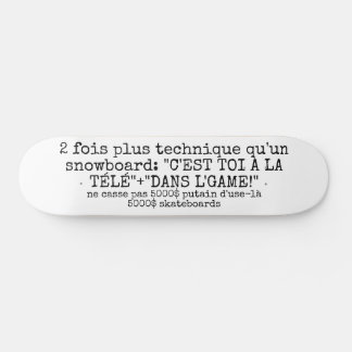 5 000$ MINI SKATEBOARD BRÄDA 18,5 CM