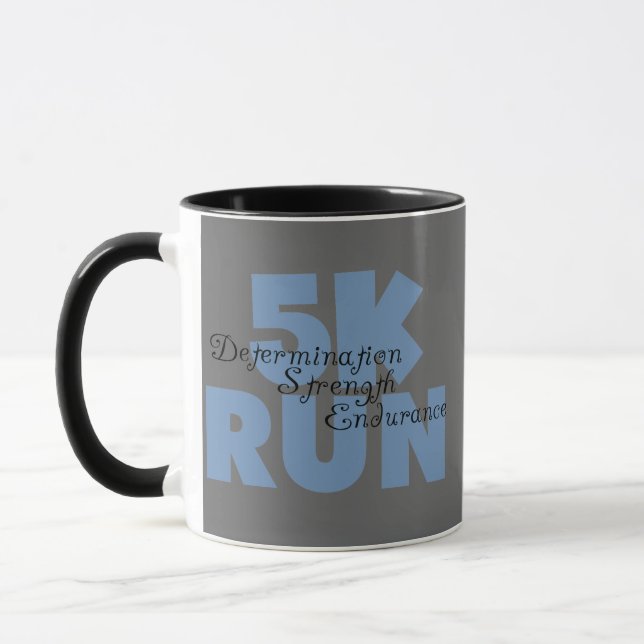 5 000 Springa Blue Mugg (Vänster)