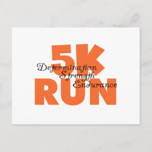 5 000 Springa Orange Vykort