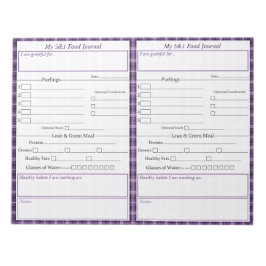 5-1 Sidor i Journal Anteckningsblock