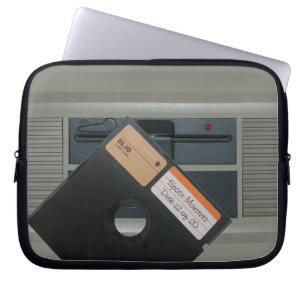 5.25 Diskett- och Retro-dator Laptop Fodral