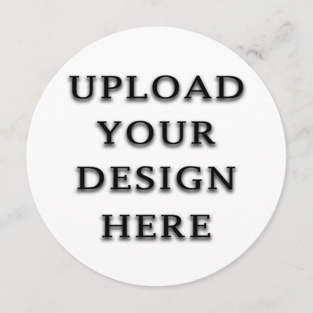 5.25" Round or Square Card Meny (Framsida)