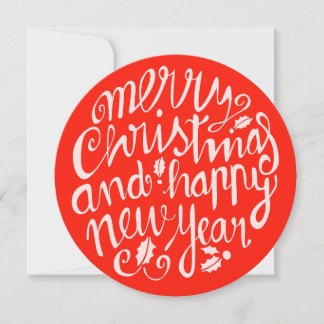 5,25 x 5,25 CHRISTMAS CIRKLE-KORT Julkort