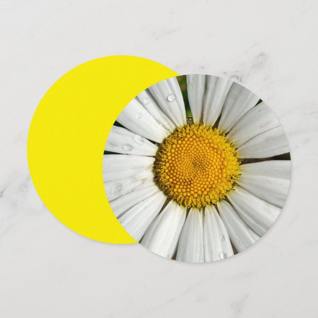 5,25 x 5,25 Invitationscirkel Inbjudningar (Fram/baksida)