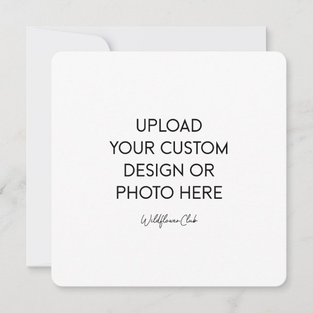 5.25" x 5.25" Square Invitation Inbjudningar (Framsida)