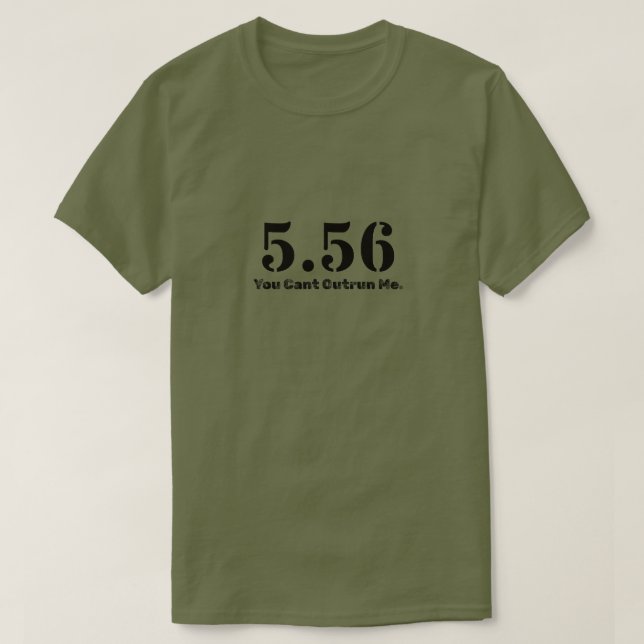 5,56 T SHIRT (Design framsida)
