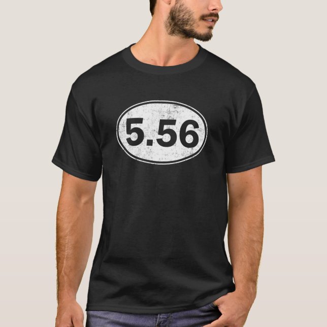 5,56 T-SHIRT (Framsida)