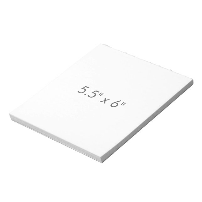5,5" x 6" anteckningsblock (Roterad)
