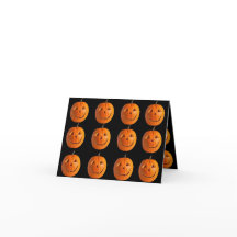 5,6-tums Happy halloween-kort med 4 tum och 5,6 tu