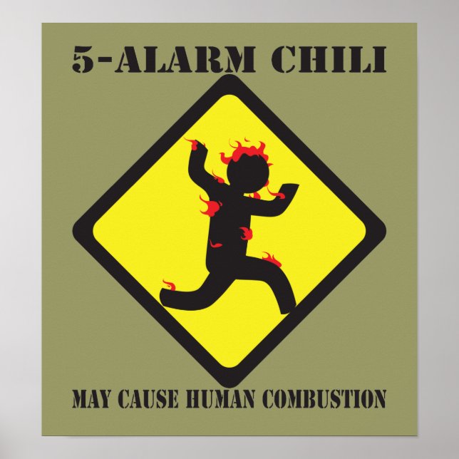 5 Alarm Chili Poster (Framsidan)