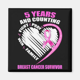 5 år cancer 5 år bröstcancer överlevare magnet