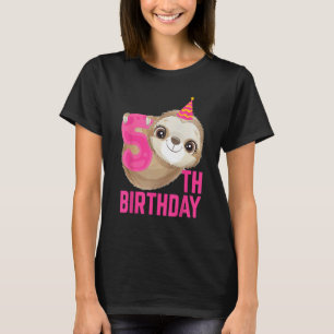 5 år gammal 5-årsdag Söt sengångare Älskare T Shirt