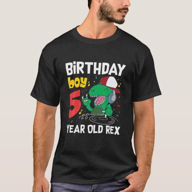5 år gammal 5:e födelsedag t shirt (Framsida)
