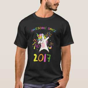 5 år gammal 5:e födelsedagen Fantastisk sedan 2017 T Shirt