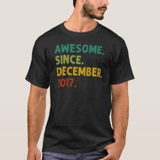 5 år gammal Fantastisk sedan december 2017 Femtond T Shirt