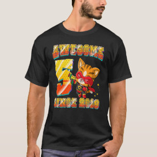 5 år gammal katt Fantastisk sedan 2018 katt 5:e fö T Shirt