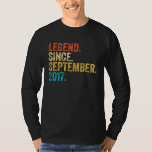 5 år gammal legend sedan september 2017 5:e födels t shirt