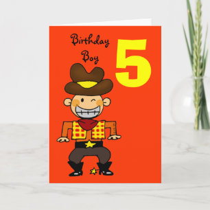 5 år gammal pojke kort