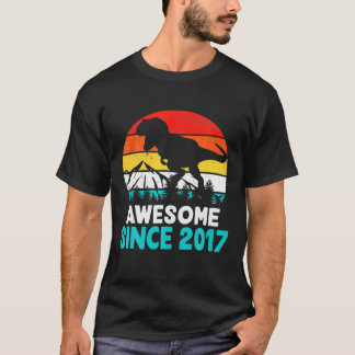 "5 år och 5 år från 2017 t shirt