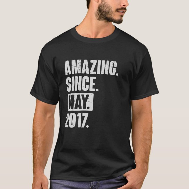 5 års gammal 5:e födelsedag - Fantastisk sedan den T Shirt (Framsida)