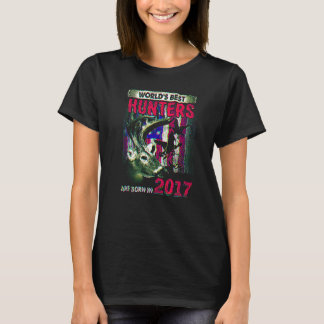 5 års gammal Hjort Hunter född 2017 femte födelsed T Shirt