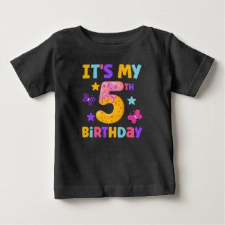 5-årsdag t shirt