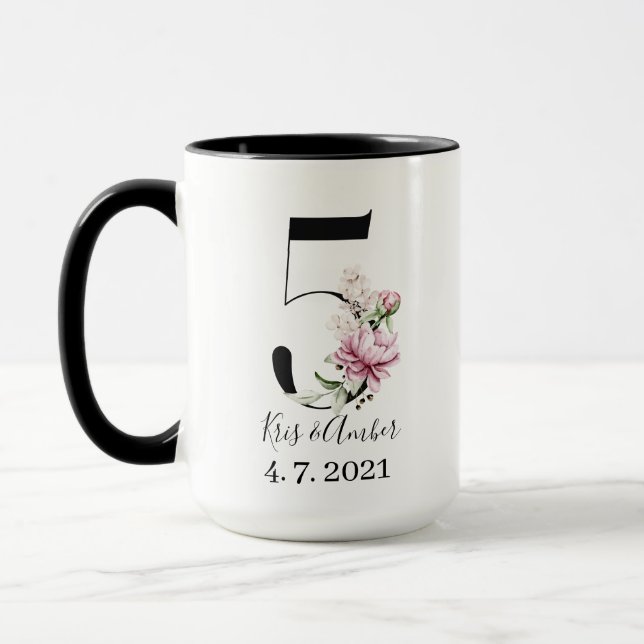 5-årsjubileumskopp mugg (Vänster)