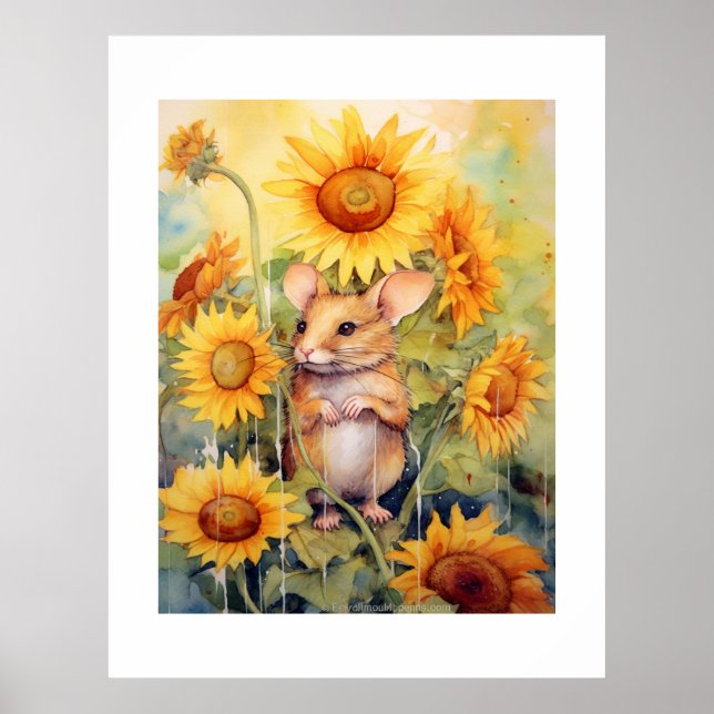 5 av 17 Solros Garden Miceville Poster (Framsidan)