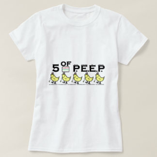 5 av P.E.E.P. Tee Shirt