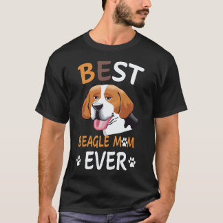 5 Bästa Beagle Mamma Någon Gång Beagle T Shirt