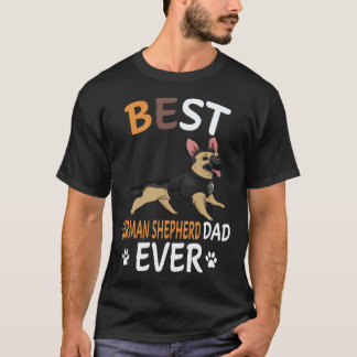 5 Bästa tyska herde Pappa Alltid tyska herde T Shirt