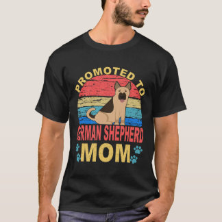 5 Befordrad Till Tysk Shepherd Mamma Tysk Shepherd T Shirt